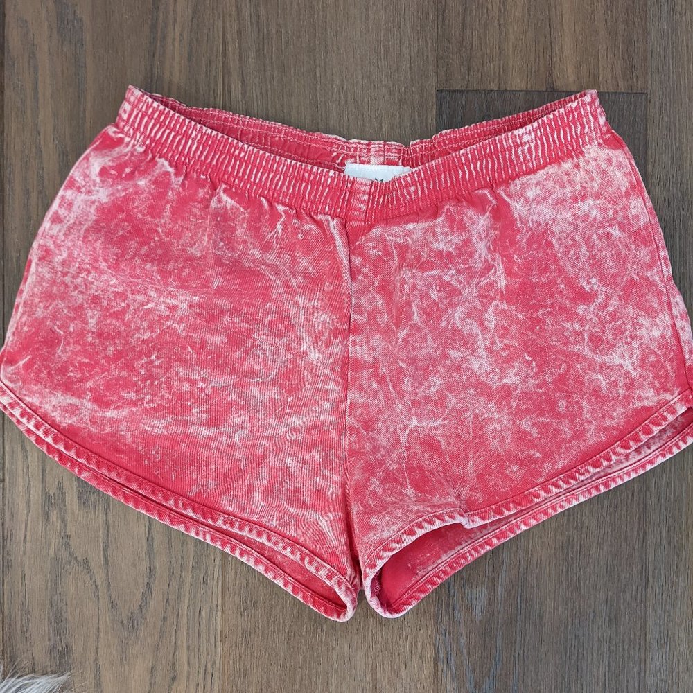 American Apparel Acid Washed Track Shorts Size M Medium